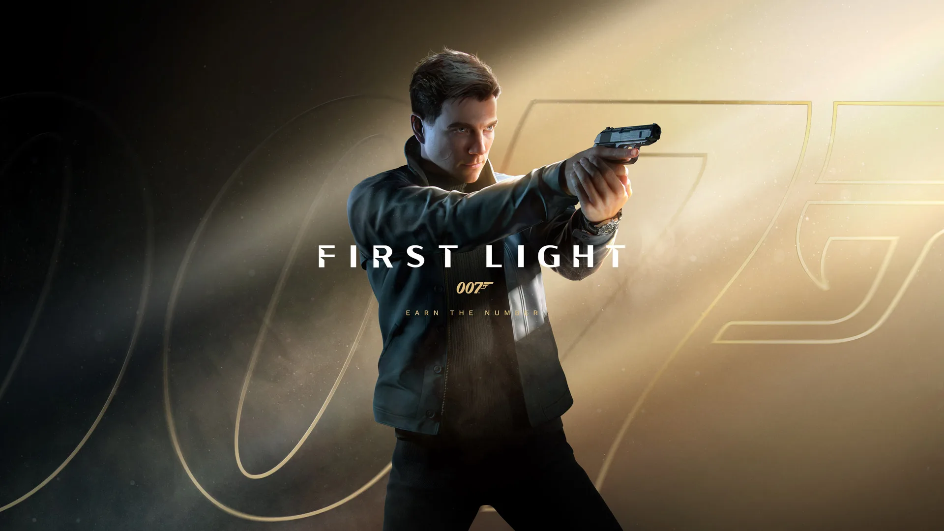 007 First Light key art with game title logo