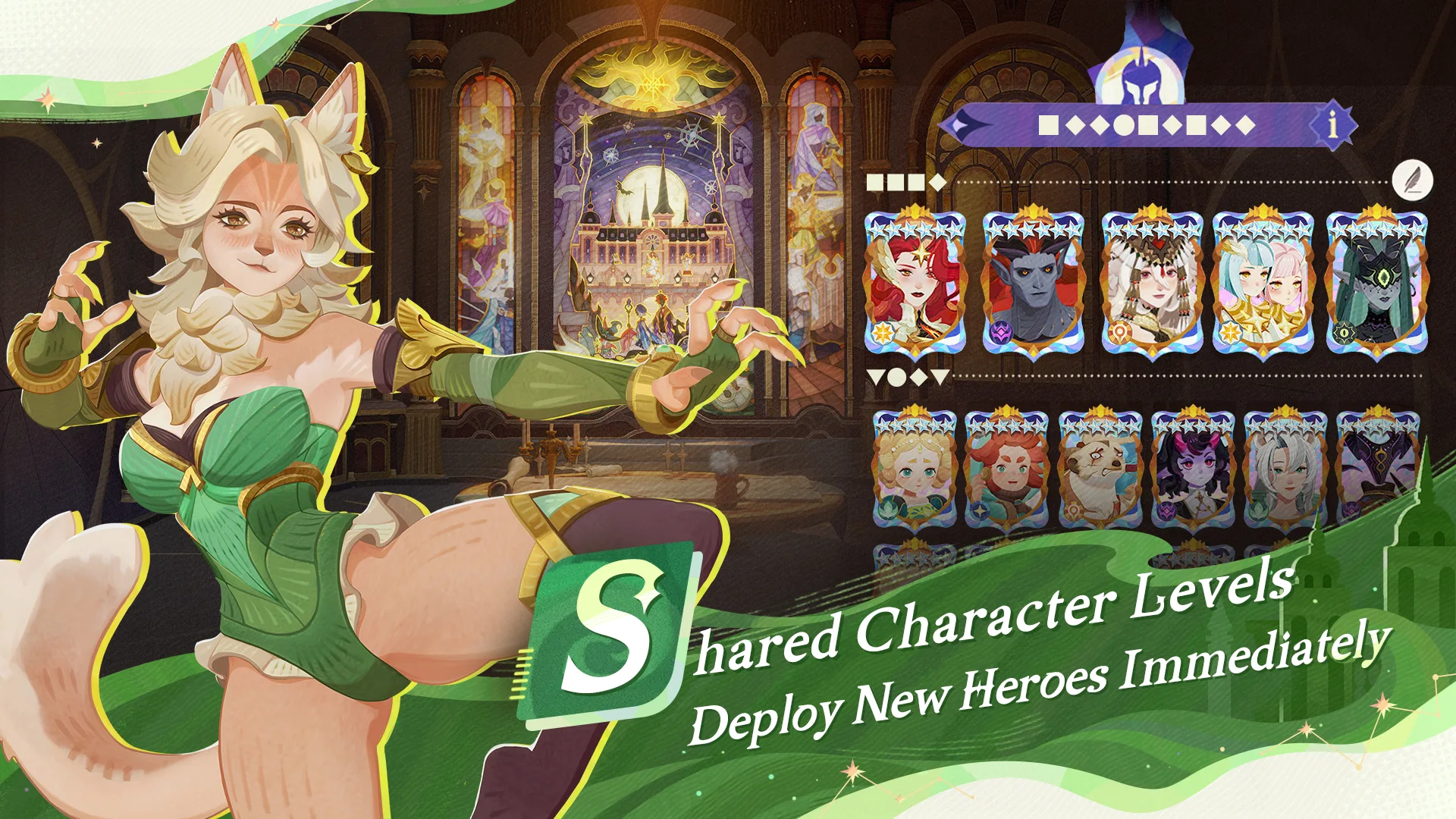 AFK Journey promotional image representing storybook exploration across Esperia's regions