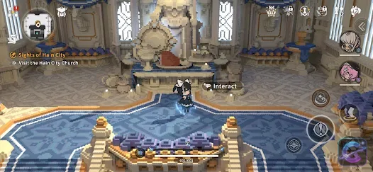 Official ALLfiring gameplay screenshot in the game's anime art style