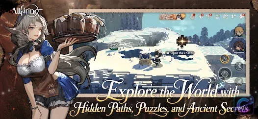 Official ALLfiring gameplay screenshot in the game's anime art style