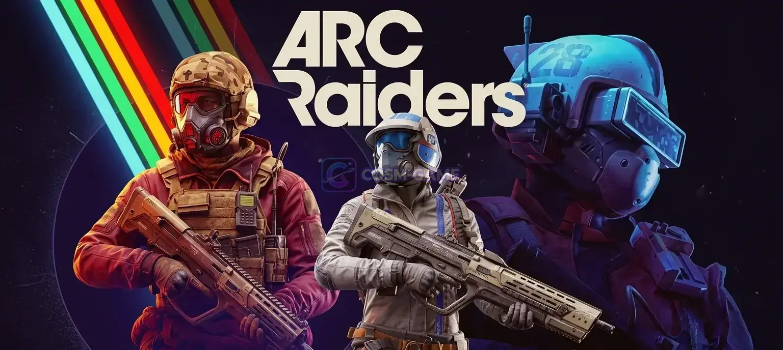 Key art for ARC Raiders showing an armored Raider against a ruined, machine-dominated backdrop.