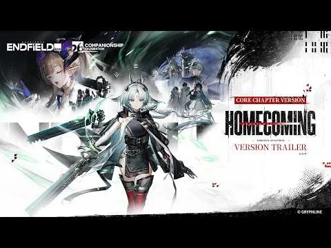 Arknights Endfield Homecoming official update trailer thumbnail