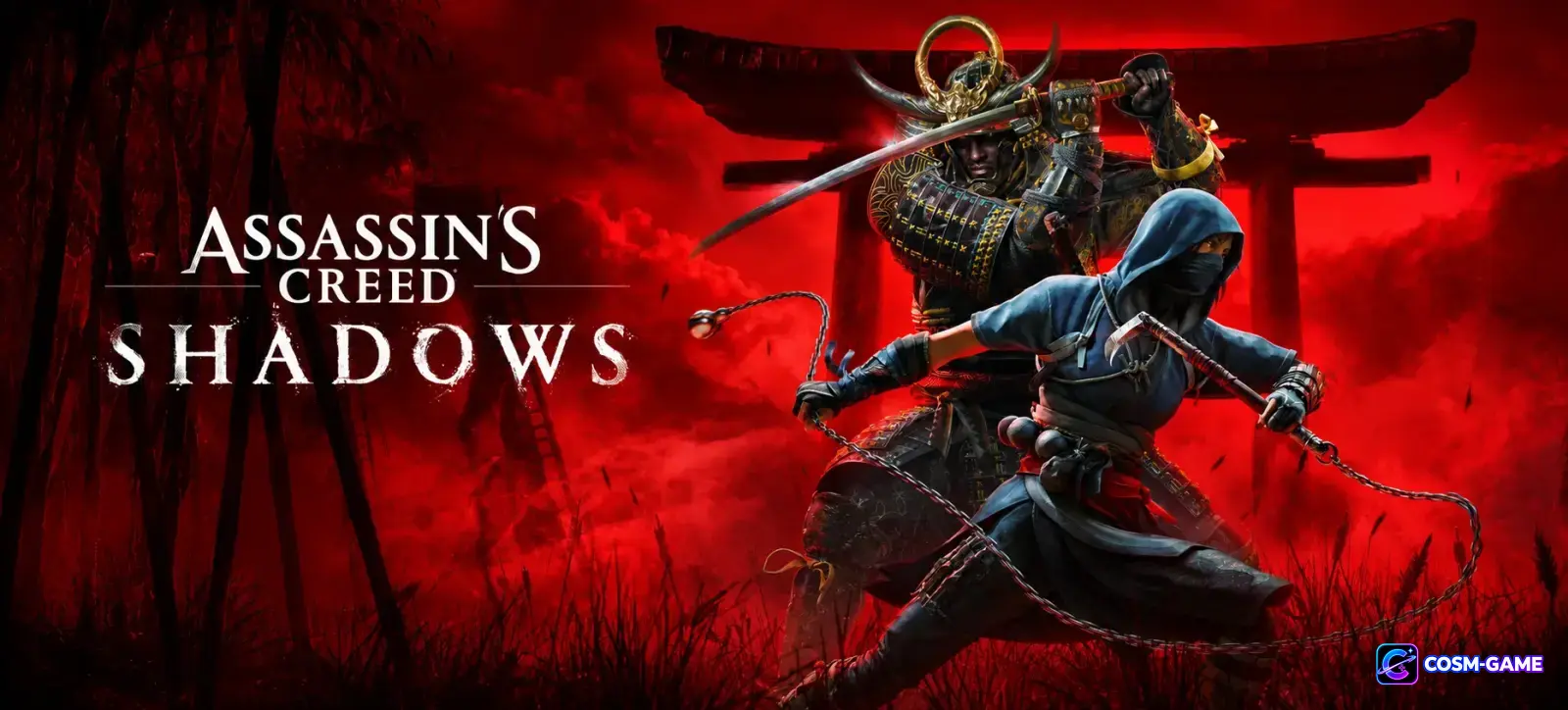 An Assassin's Creed Shadows exploration scene across feudal Japan.