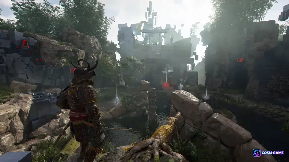 A combat challenge takes place inside a Domains arena.