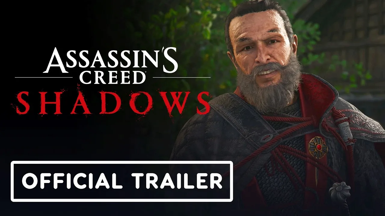 Naoe and Yasuke facing Black Cross Templars in the Black Tides quest teaser