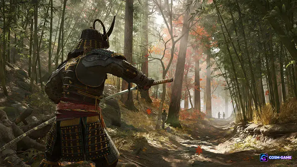 Yasuke prepares for direct combat.