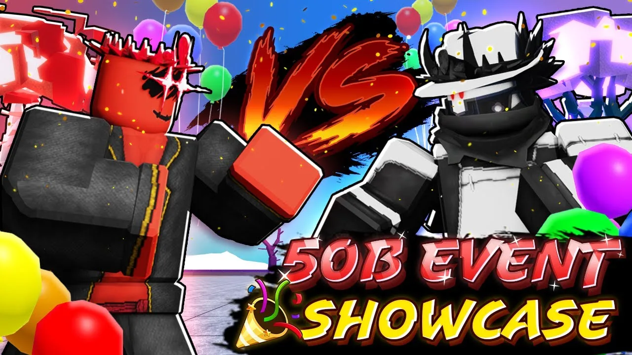 Blox Fruits 50B Visits event showcase from Gamer Robot