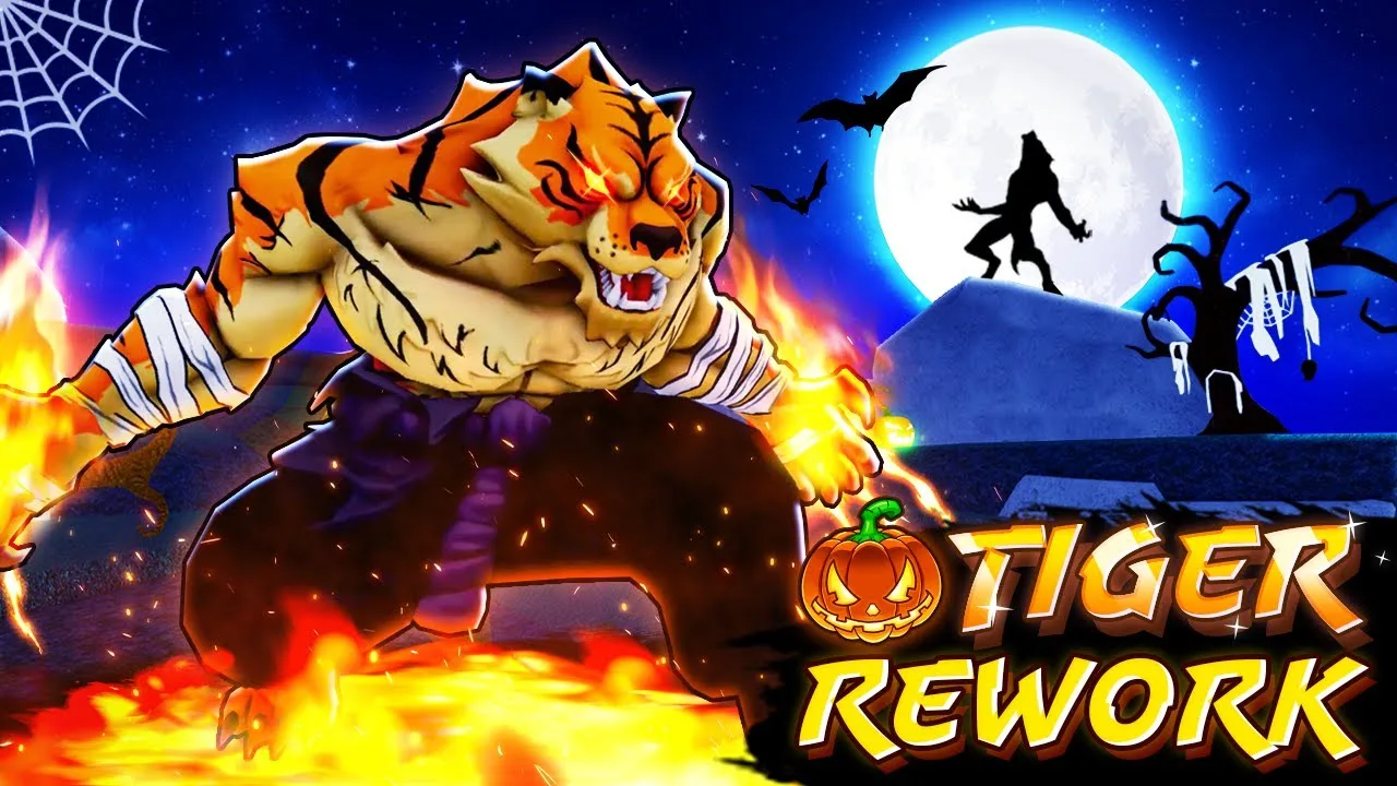 Blox Fruits Tiger Fruit and Halloween event showcase from Gamer Robot