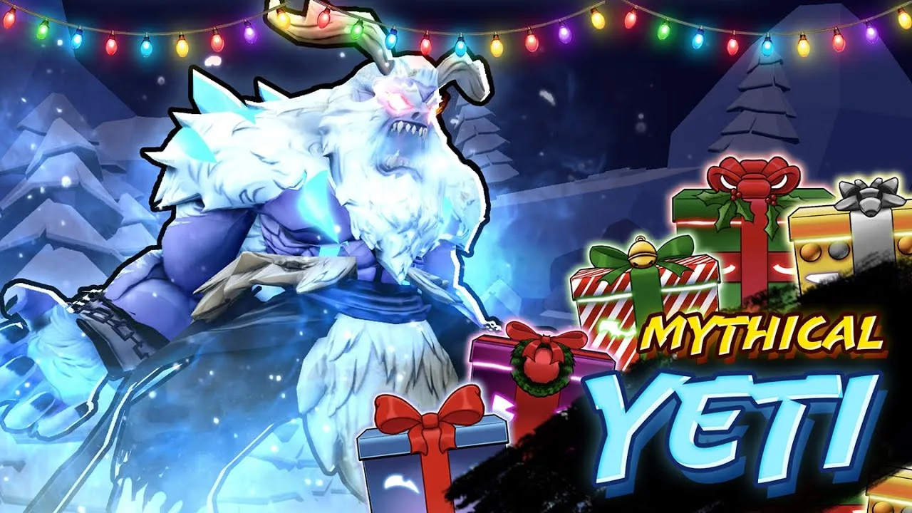 Blox Fruits Yeti Fruit and holiday gifts from Gamer Robot's official showcase