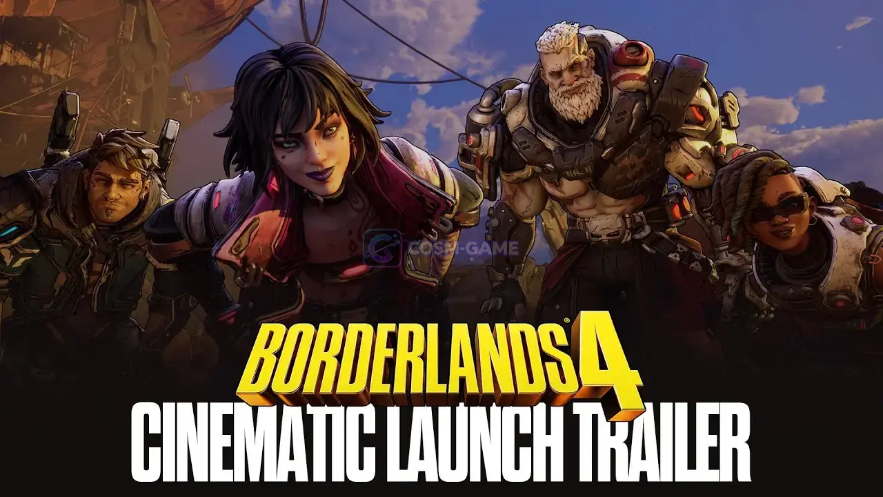 Borderlands 4 character artwork from the official cinematic launch trailer