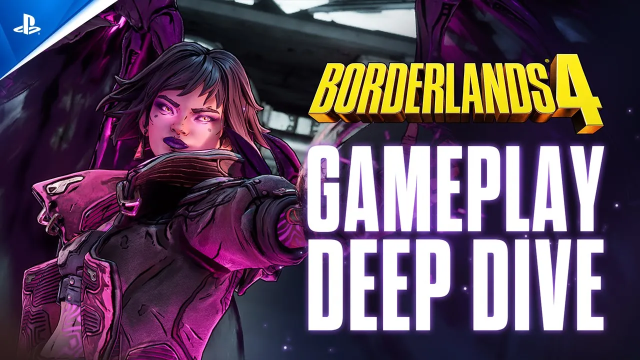 Borderlands 4 Vault Hunters fighting enemies in the official gameplay deep dive