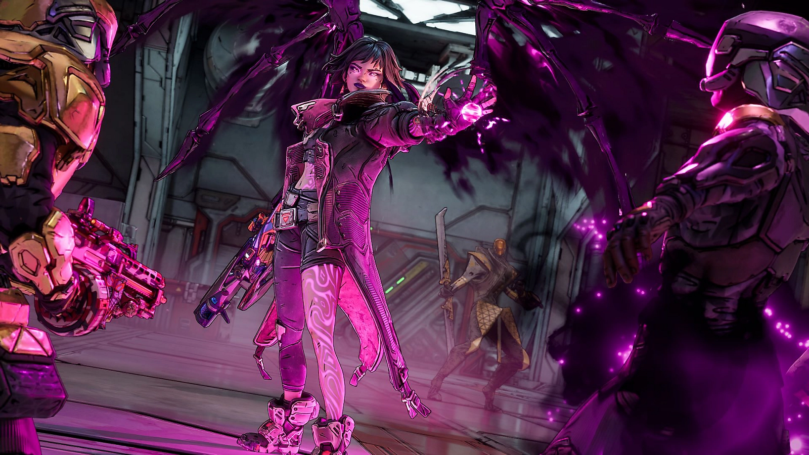Vex using phase powers in Borderlands 4