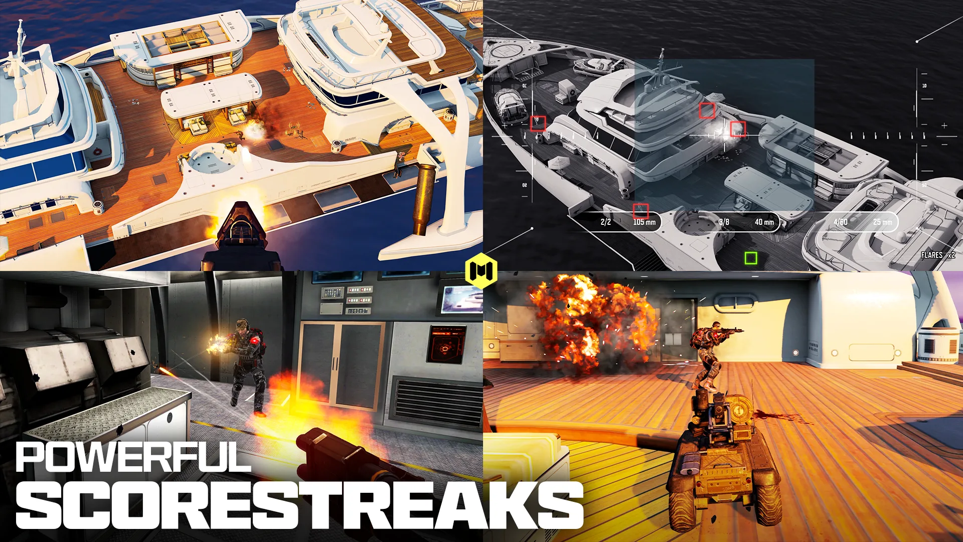 Call of Duty: Mobile Battle Royale combat across a large outdoor map.