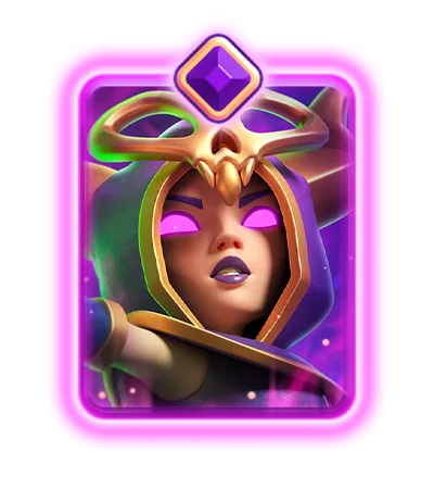 Witch Evolution appears in official Clash Royale August balance artwork.