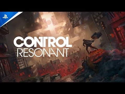 CONTROL Resonant official PlayStation announcement trailer scene in warped Manhattan