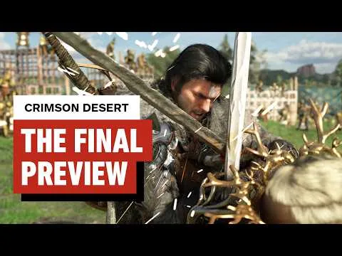 Crimson Desert promotional still from Crimson Desert Final Preview