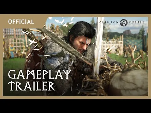 Crimson Desert promotional still from Crimson Desert Official Gameplay Trailer