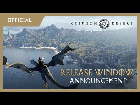 Crimson Desert promotional still from Crimson Desert Release Window Announcement Trailer