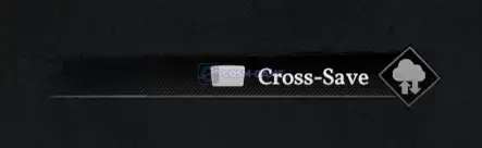 Crimson Desert Save Game menu showing the Cross-Save Settings option
