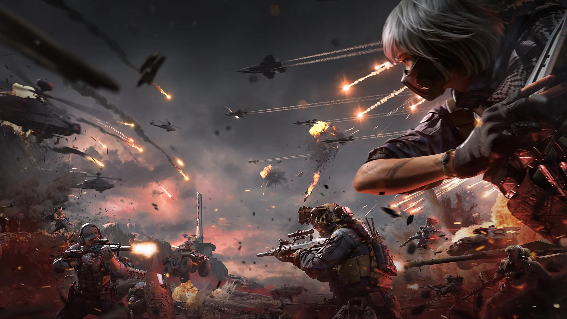 Delta Force Choose and Conquer faction event banner with Purr Baby weapon rewards