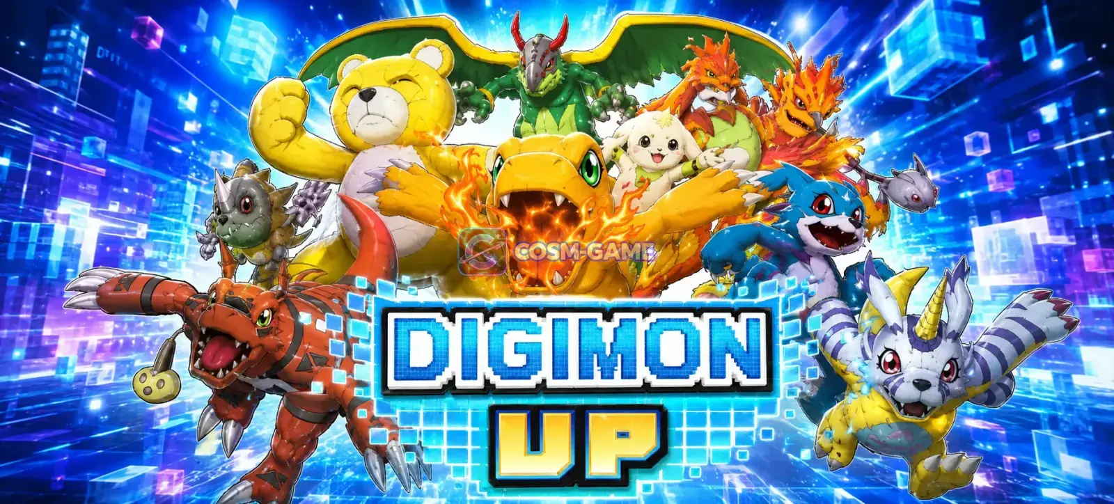 Official DIGIMON UP promotional image for the Takato Matsuki & Guilmon Buddy Summon.