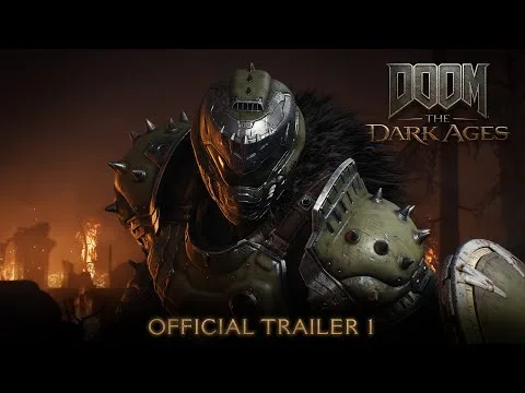 DOOM The Dark Ages official trailer scene featuring the Doom Slayer