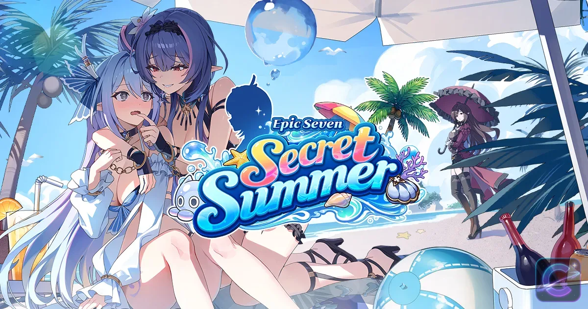 Official Epic Seven 8th anniversary key art