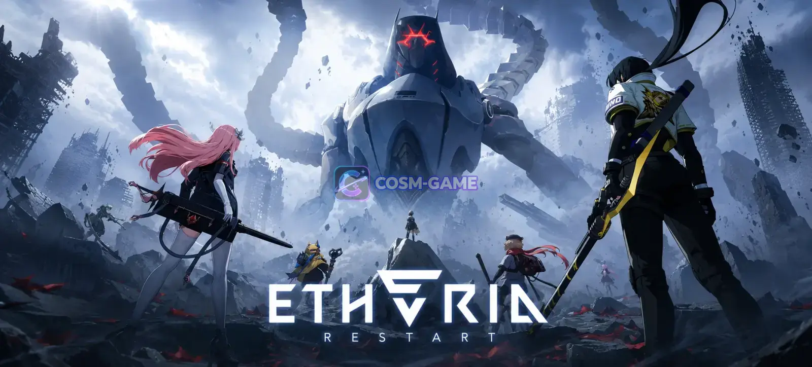 Ian leads a squad of Animus into a tactical battle inside Etheria.