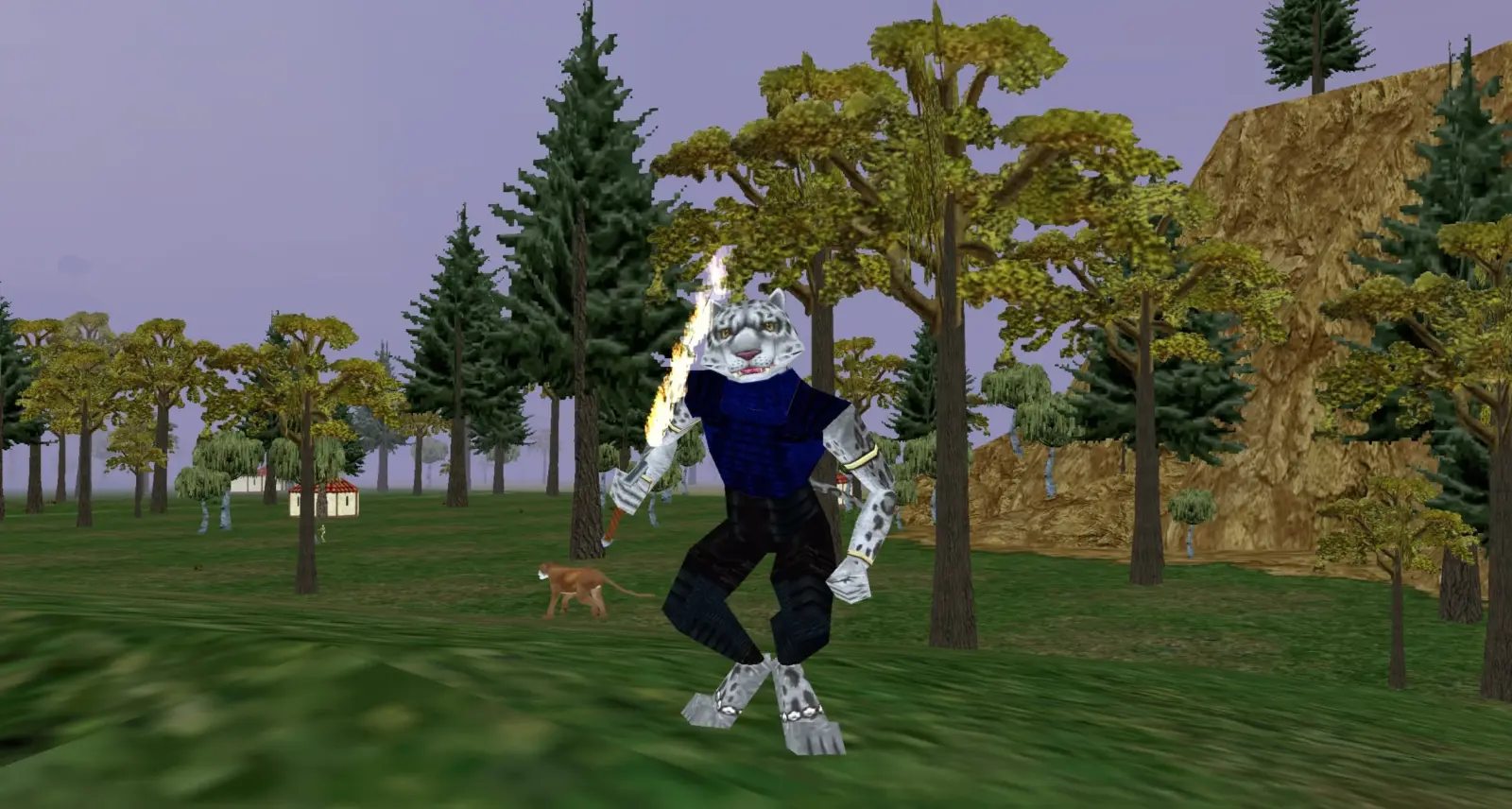 A zone environment in EverQuest Legends