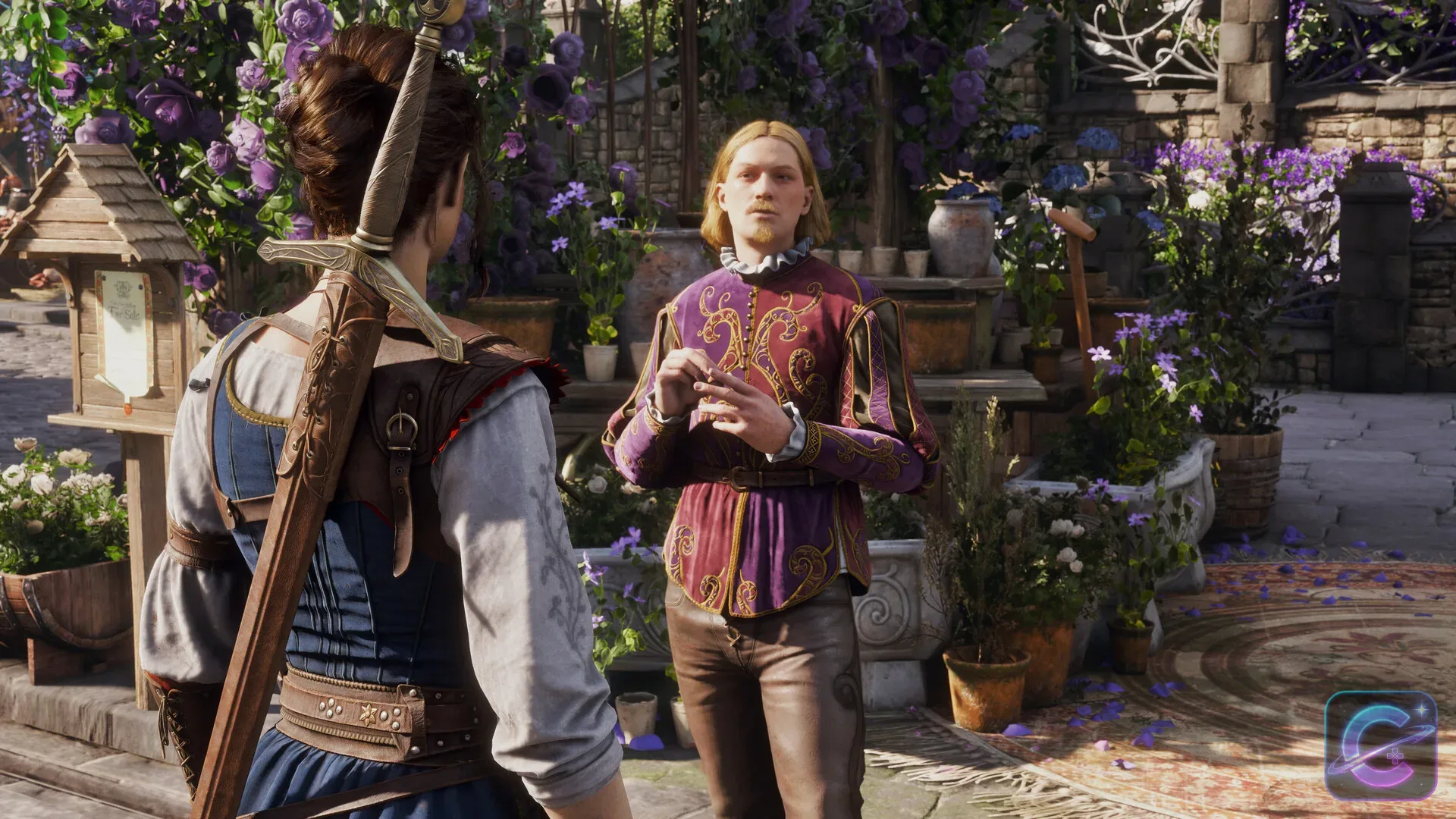 Official Fable gameplay screenshot from the Steam store listing.