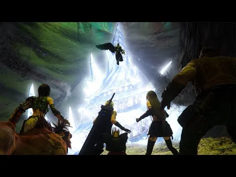 FINAL FANTASY VII REBIRTH final trailer artwork