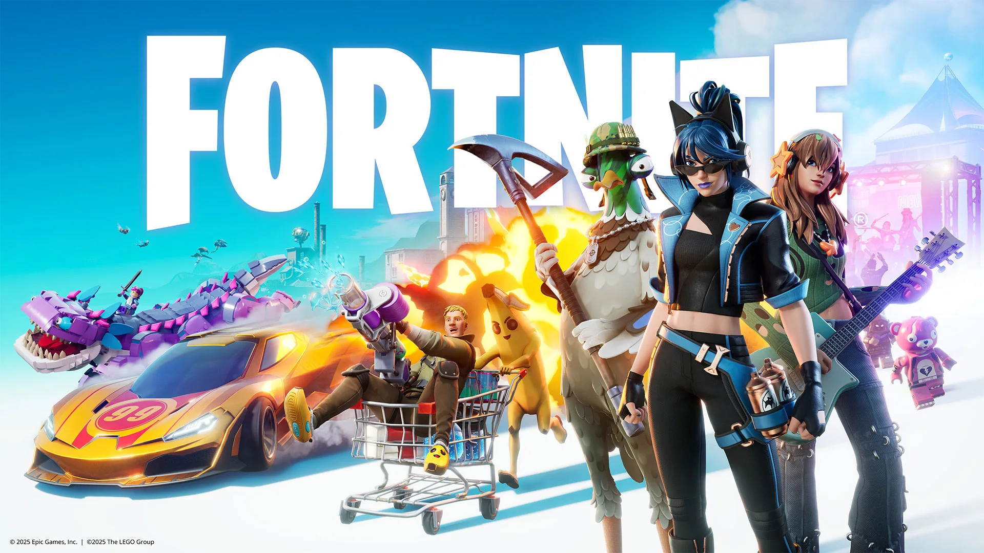 Fortnite Chapter 7 Season 3: Runners official key art (Epic Games)