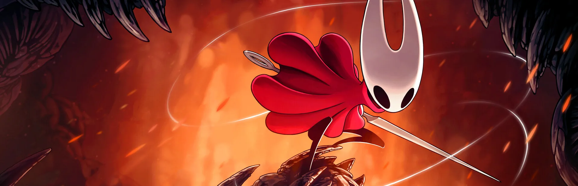 Hollow Knight: Silksong official key art (Team Cherry)