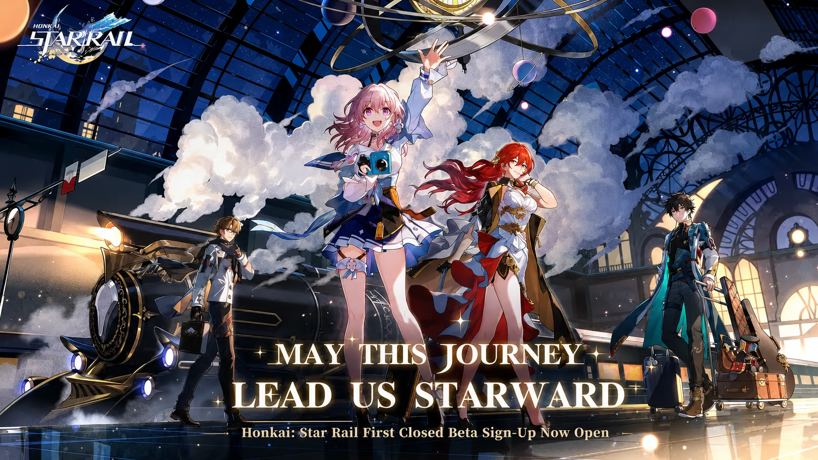 Honkai: Star Rail promotional still from Reveal Trailer