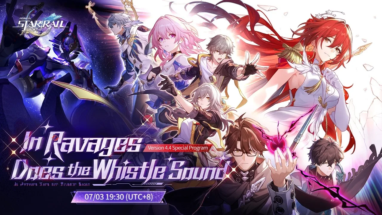 Honkai: Star Rail characters presented during the official Version 4.4 Special Program.
