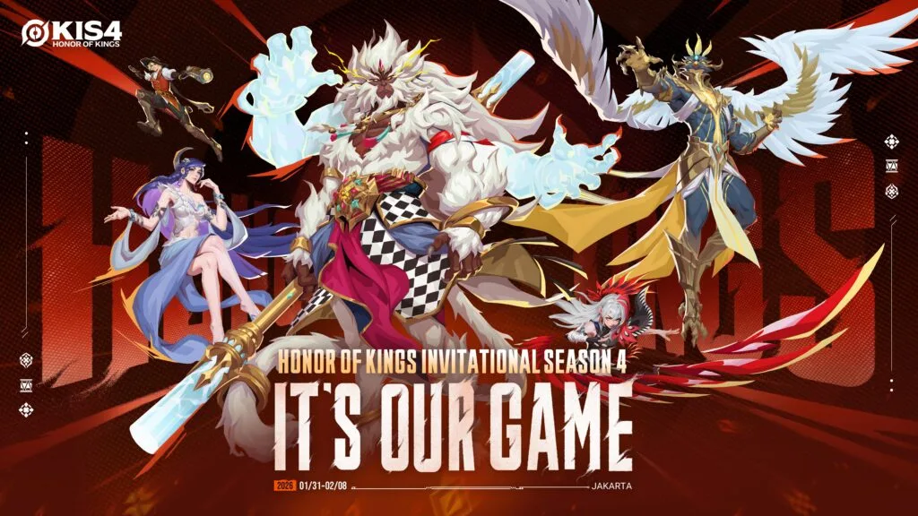 Honor of Kings esports competitors appear in official tournament promotional artwork.