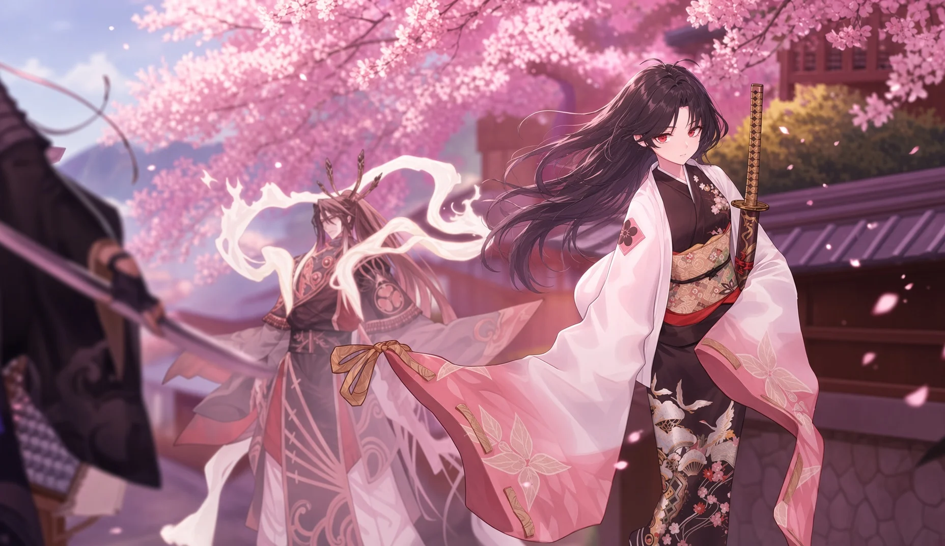 Illusion Connect: Re key artwork featuring the game's anime characters.