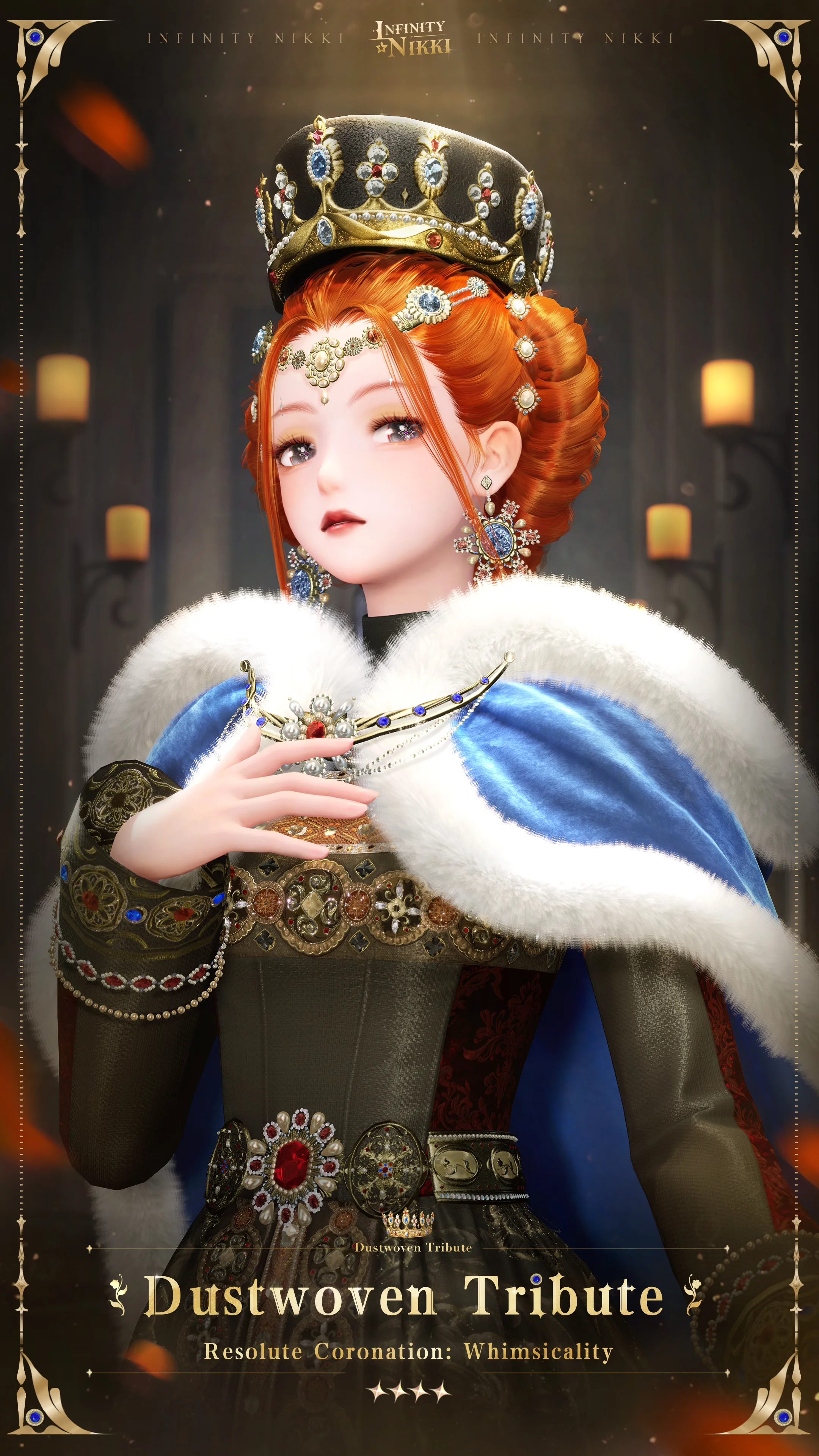 Infinity Nikki Dustwoven Tribute outfit detail image