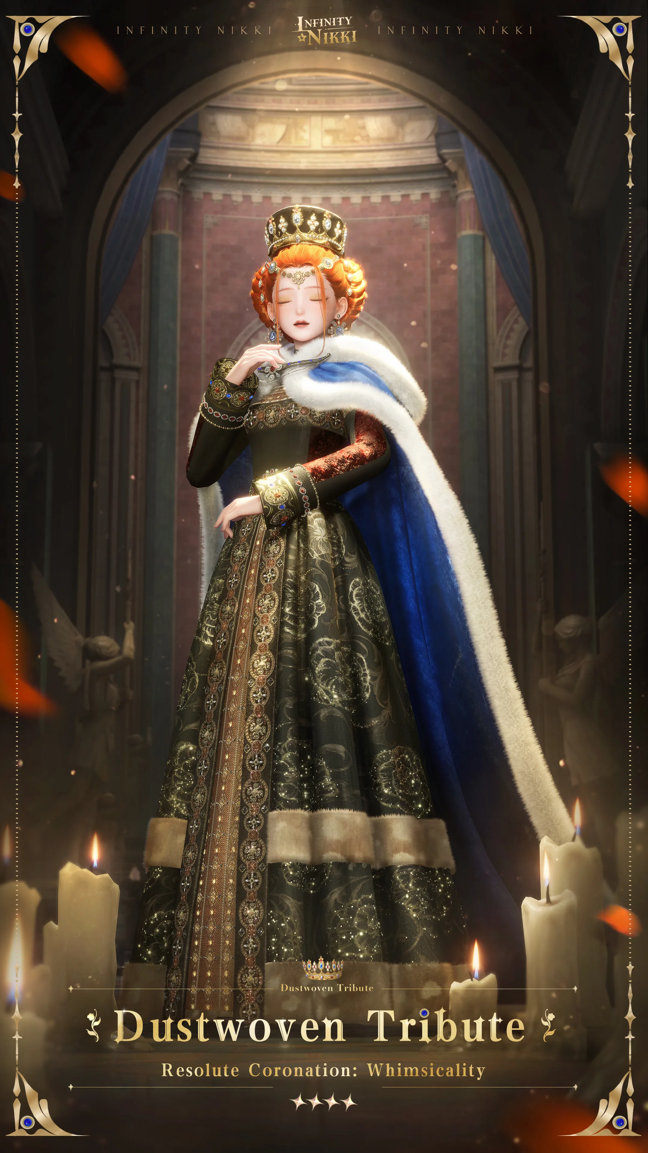 Infinity Nikki Dustwoven Tribute Version 2.8 outfit artwork