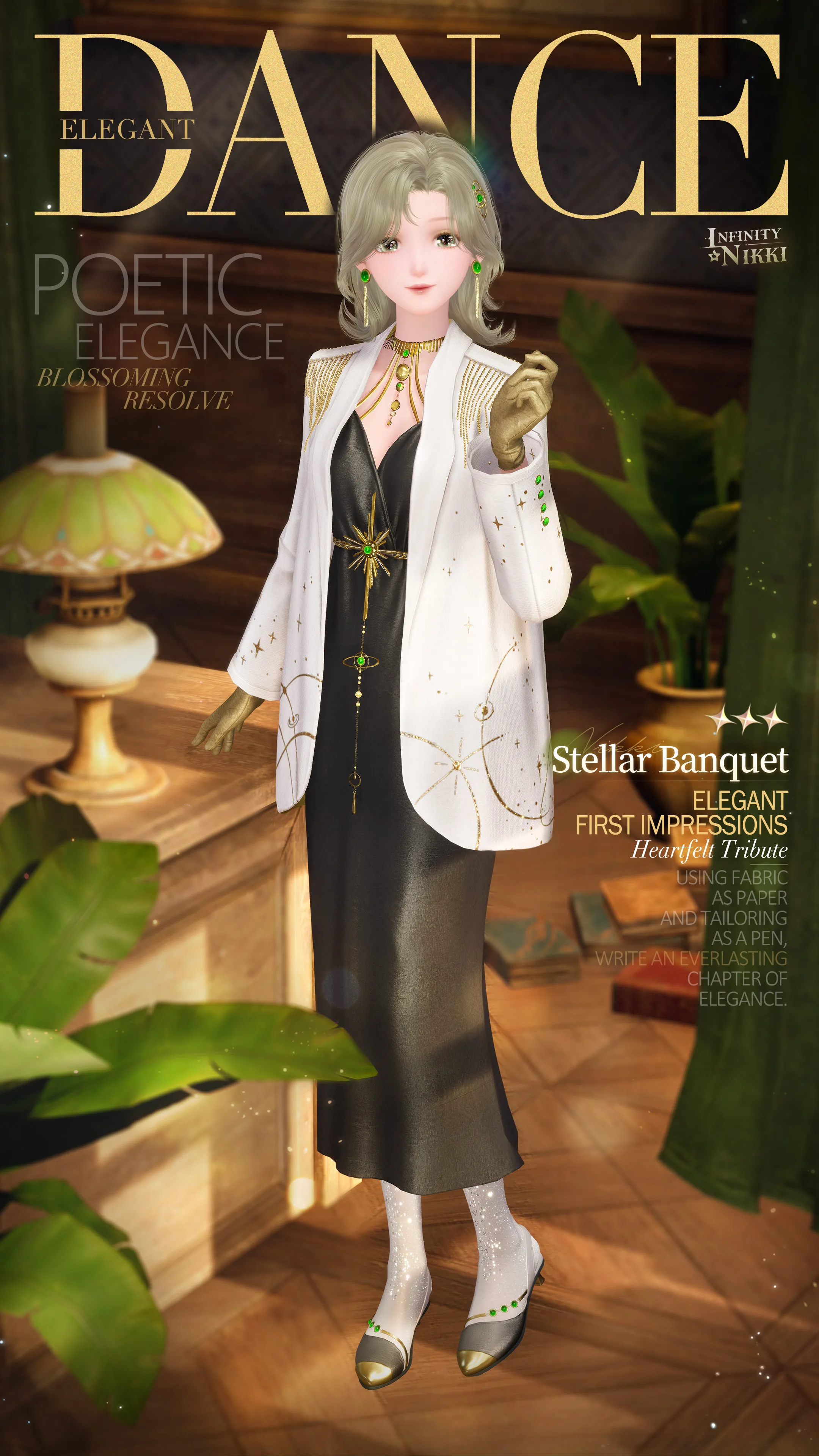 Official artwork presents outfits whose sketches can be found while exploring Heaven's Reach.
