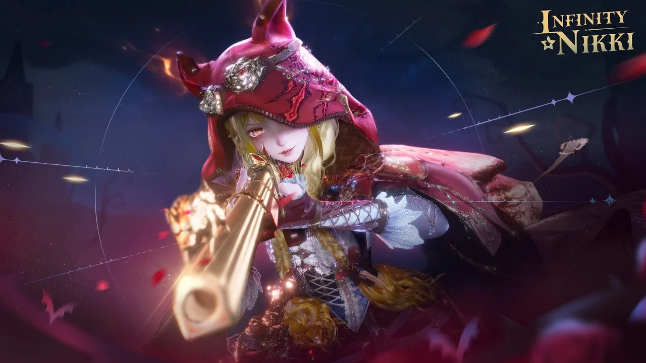 Nikki wears the limited Timeless Dreamwings outfit in official Version 2.8 promotional artwork.