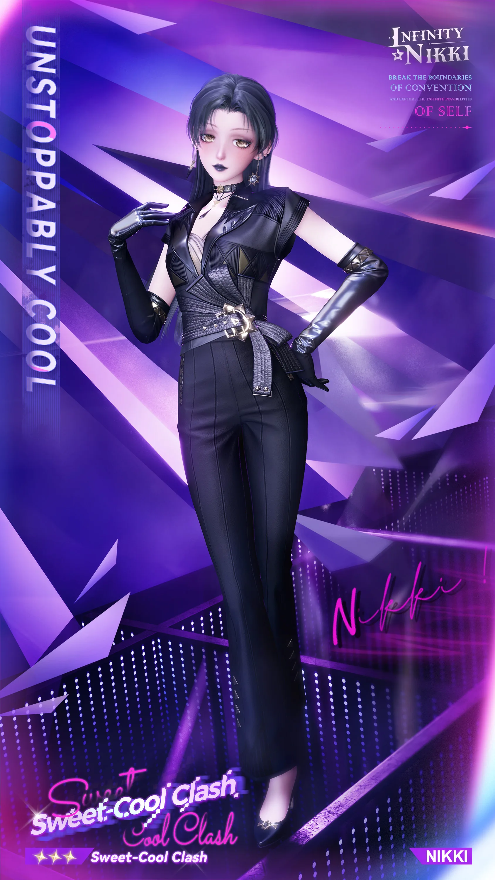 The Sweet-Cool Clash styling reward appears in official Version 2.8 artwork.