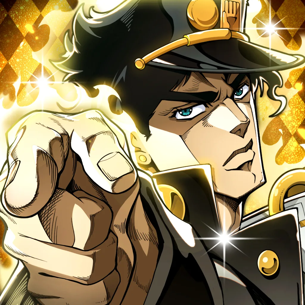 Jonathan through Jolyne Joestar united in official JoJo's Bizarre Adventure: Golden Spirit key art.