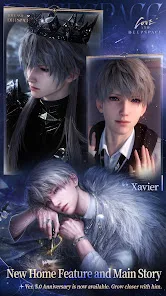 Love and Deepspace official mobile store screenshot with character artwork
