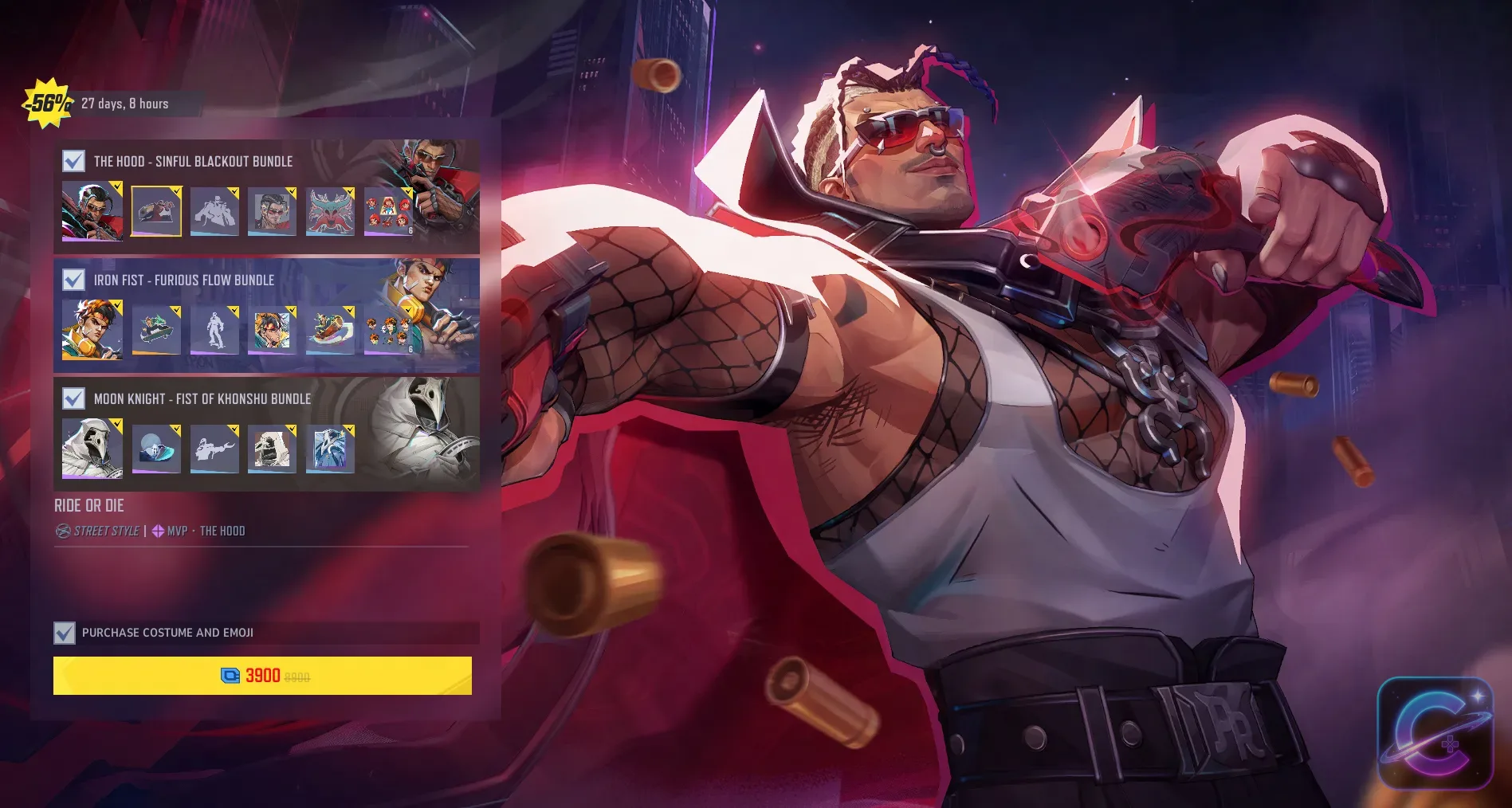 Marvel Rivals Season 9.5 store content artwork.