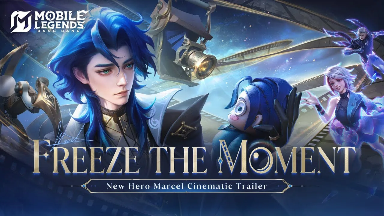 Marcel appears in cinematic promotional artwork for Mobile Legends: Bang Bang.