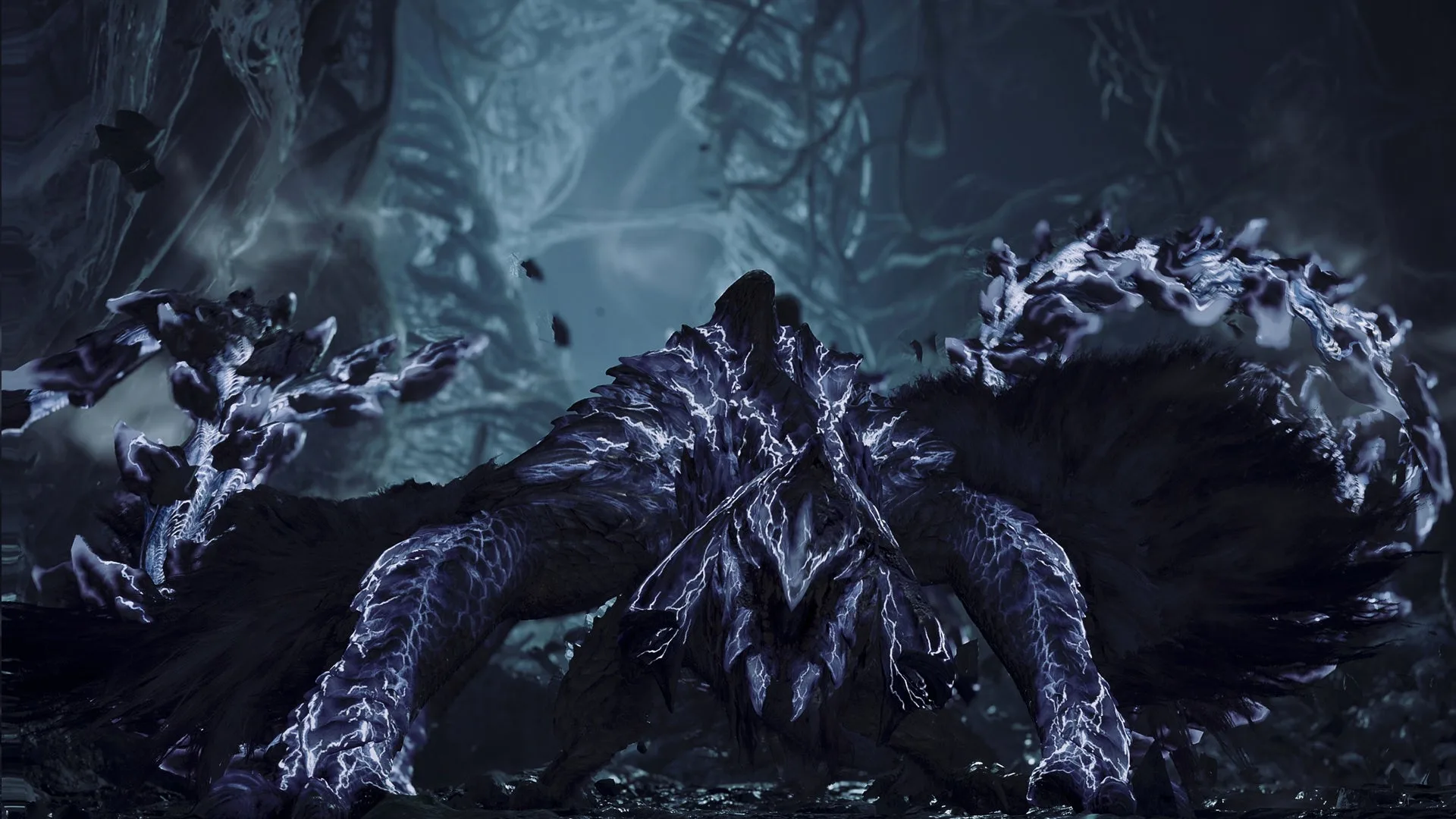 Arch-tempered Arkveld in Monster Hunter Wilds Ver.1.041 promotional artwork