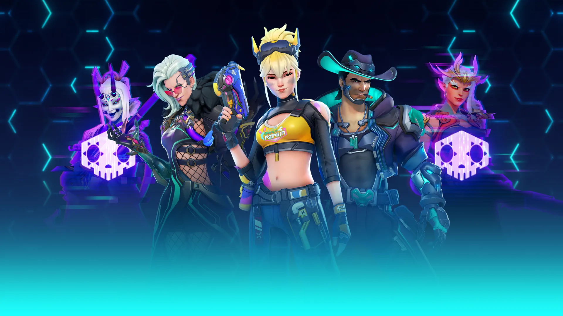 Overwatch Season 4 battle pass interface showing the new choose-your-track reward system