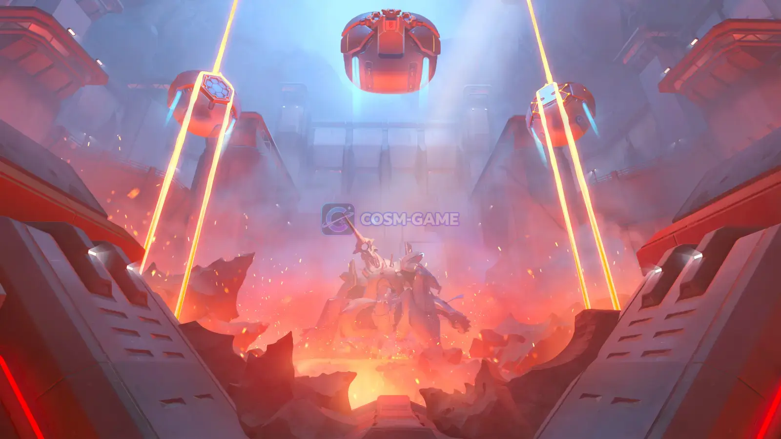 Watchpoint: Grímsvötn environment shown in the Overwatch BlizzCon 2026 reveal