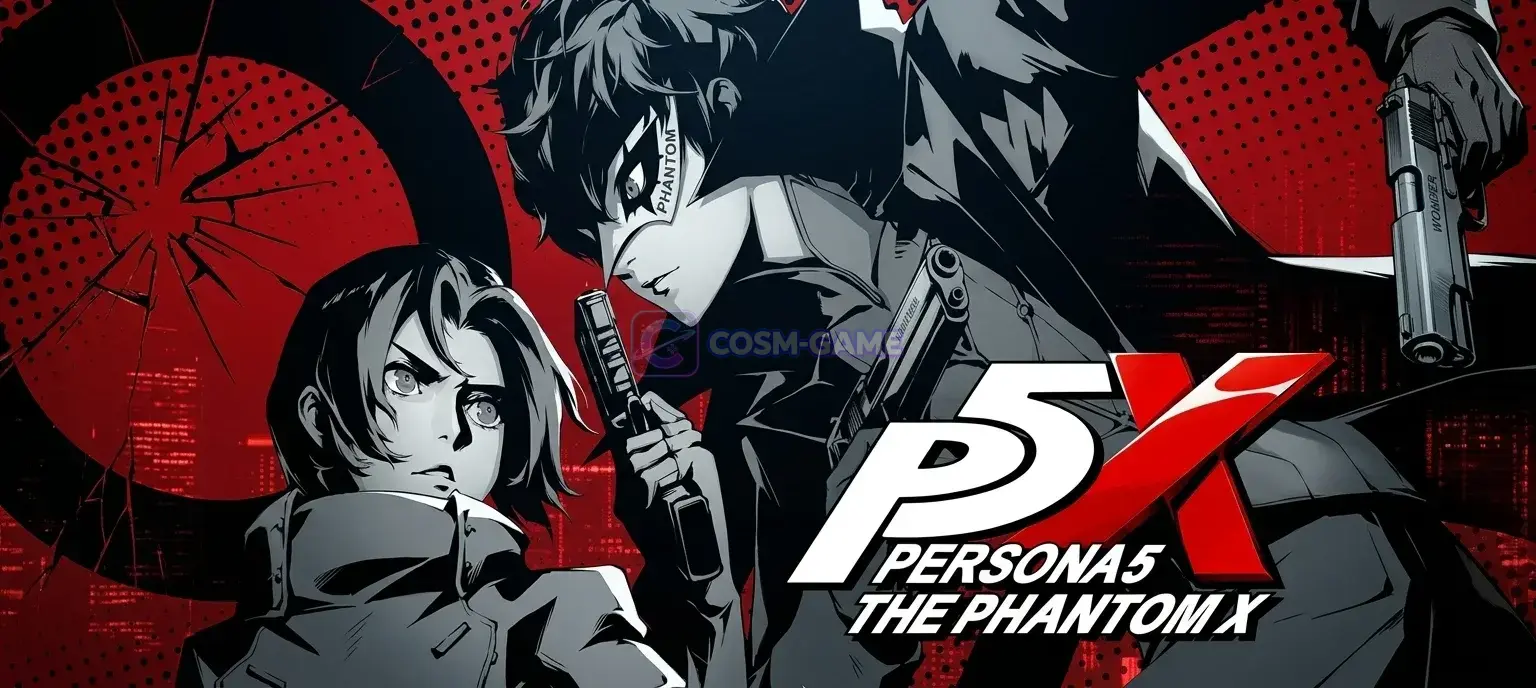 A Persona5: The Phantom X battle scene shows the game's stylized combat presentation.